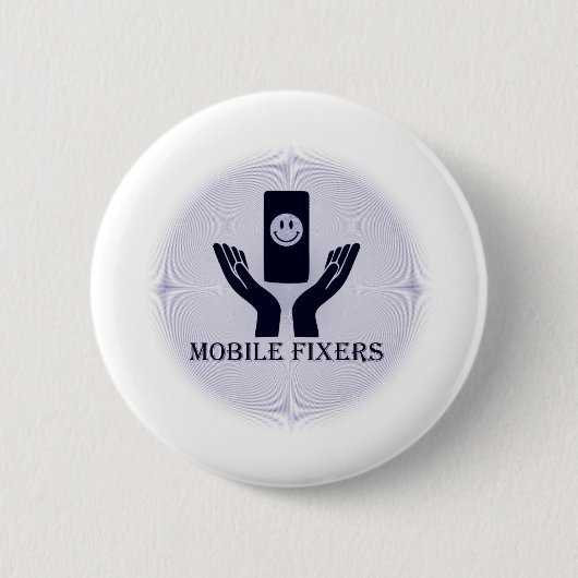 Mobiele Reparateurs Ronde Button 5,7 Cm (Voorkant)