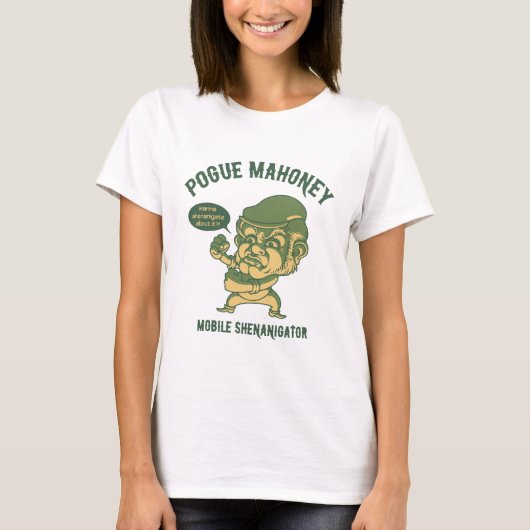 Mobiele schenanigator t-shirt (Voorkant)