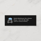 Mobiele services voor automatische informatie mini visitekaartje (Voorkant)