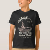 MOBIELE STAD ALABAMA - VS ALABAMA BATTLESHIP T-SHIRT (Voorkant)