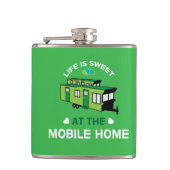 Mobiele startpunten | Statische caravans | Nieuw s Heupfles (Voorkant)