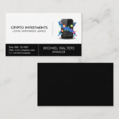 Mobiele technische telefoon | Toepassingssoftware Visitekaartje (Voorkant / Achterkant)