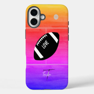 Mobiele Telefoon Case Football Player Graphic w Na