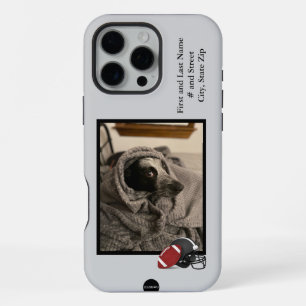 Mobiele Telefoon Case Football Thema Foto en ID HA iPhone 16 Pro Max Hoesje