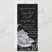 Mobiele Telefoon Diamant Sneaker Bal Verjaardagsfe Kaart (Voorkant)