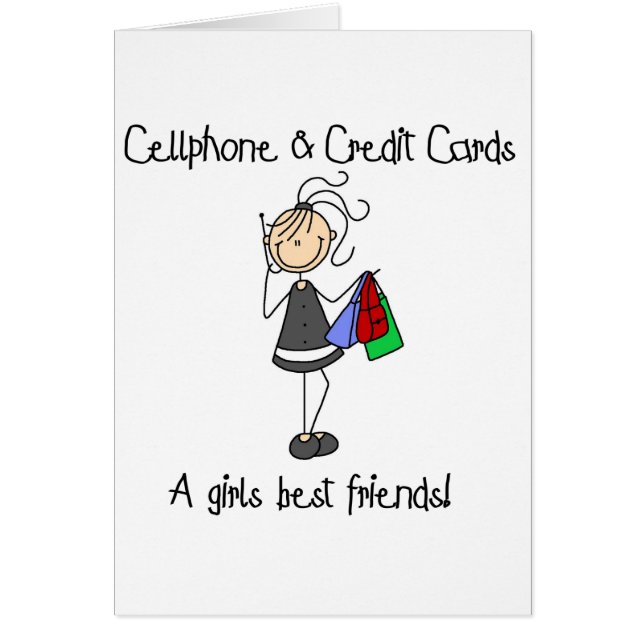 Mobiele telefoon- en creditcard (Voorkant)