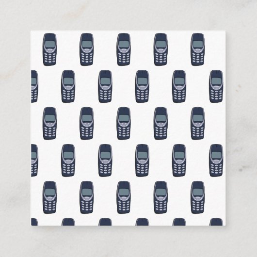  mobiele telefoon informatiekaartje (Achterkant)