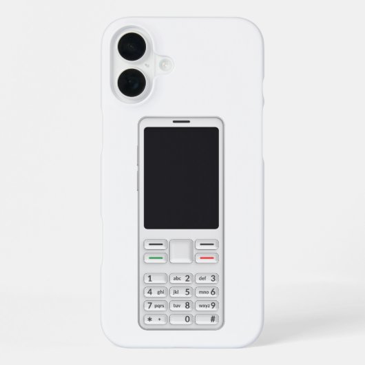 Mobiele telefoon iPhone hoesje (Achterkant)