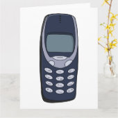  mobiele telefoon kaart (Gele Bloem)