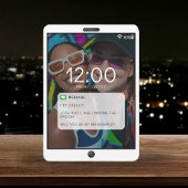 Mobiele Telefoon Lock Screen Foto Bruidsmeisje Voo