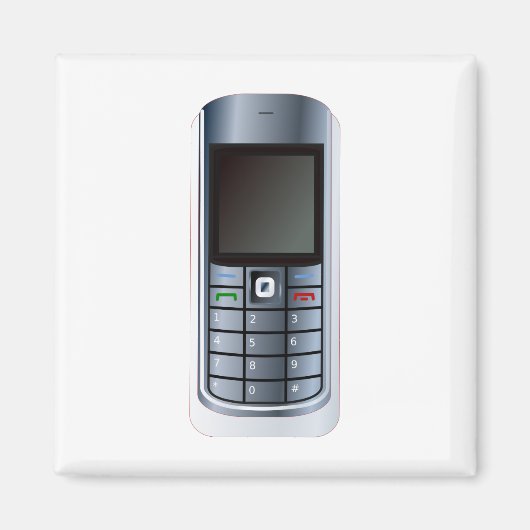 Mobiele telefoon magneet (Voorkant)