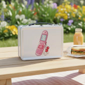 Mobiele telefoon metalen lunchbox