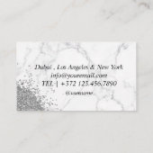 Mobiele telefoon Mobiele Reparatie Service Zwart M Visitekaartje (Achterkant)