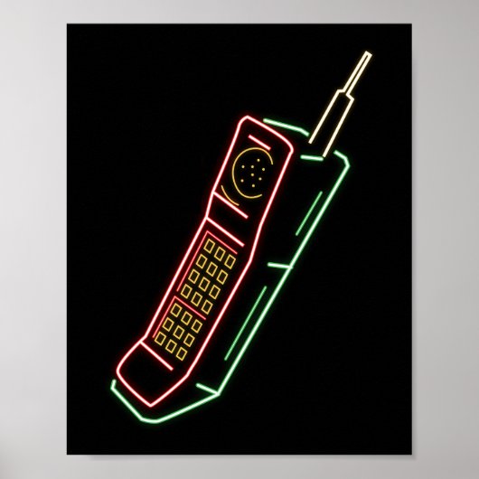 Mobiele telefoon mobiele telefoon  - oud poster (Voorkant)