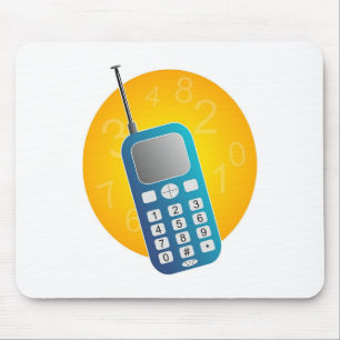 Mobiele telefoon muismat