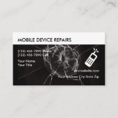 Mobiele telefoon reparatie Visitekaartjes (Voorkant)