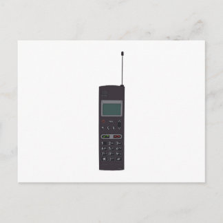 Mobiele telefoon Retro Briefkaart