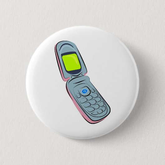 Mobiele telefoon ronde button 5,7 cm (Voorkant)