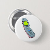 Mobiele telefoon ronde button 5,7 cm (Voorkant /achterkant)
