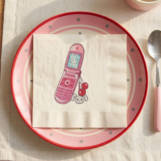 Mobiele telefoon servet
