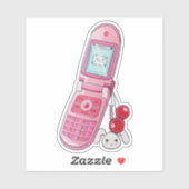 Mobiele telefoon sticker (Vel)