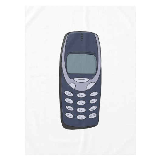 mobiele telefoon tafelkleed (Voorkant)