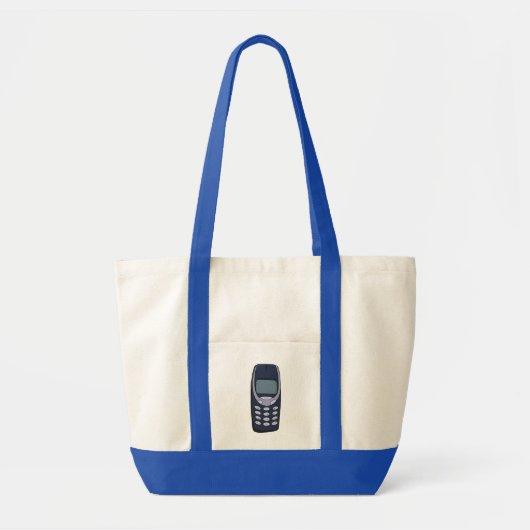  mobiele telefoon tote bag (Voorkant)