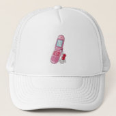 Mobiele telefoon trucker pet (Voorkant)