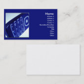 Mobiele telefoon visitekaartje (Voorkant / Achterkant)