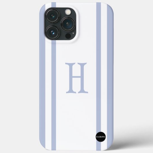 Mobiele telefoondraagtas - HAMbyWG - White Stripe Case-Mate iPhone Case (Achterkant)