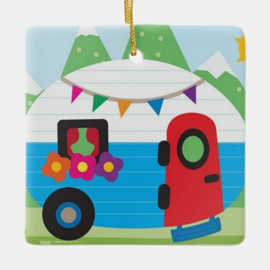 * MOBIELE THUIS* CHRISTMAS ORNAMENT (Voorkant)