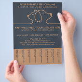 Mobiele Verzorgingsactie Flyer (Hand)