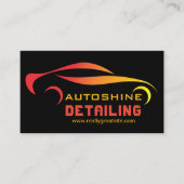 Mobiele wasmachine met informatie over het wassen  visitekaartje (Voorkant)