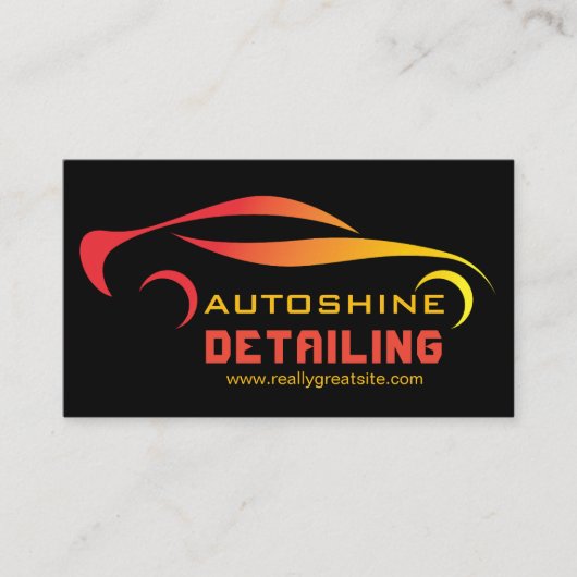 Mobiele wasmachine met informatie over het wassen visitekaartje (Voorkant)