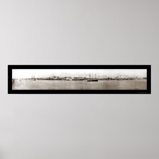 Mobile, AL Foto 1909 Poster (Voorkant)
