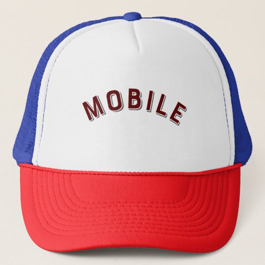 Mobile, Alabama Arch Trucker Pet (Voorkant)
