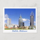 Mobile, Alabama Briefkaart (Voorkant)
