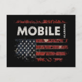 Mobile Alabama Briefkaart (Voorkant)