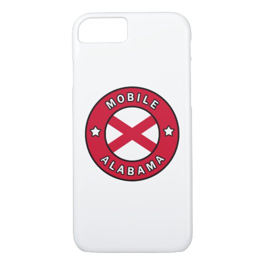 Mobile Alabama Case-Mate iPhone Case (Achterkant)