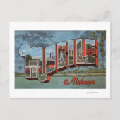 Mobile, Alabama (de Scène van de rivier) Briefkaart (Voorkant)