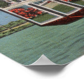 Mobile, Alabama (de Scène van de rivier) Poster (Hoek)