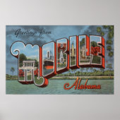 Mobile, Alabama (de Scène van de rivier) Poster (Voorkant)