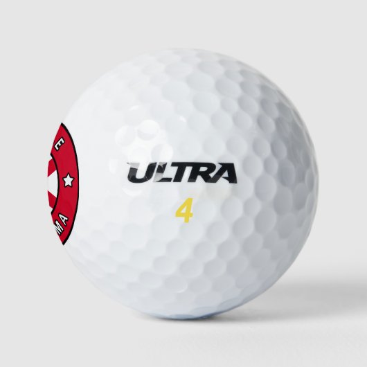 Mobile Alabama Golfballen (Logo)