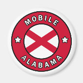 Mobile Alabama Magneet (Voorkant)