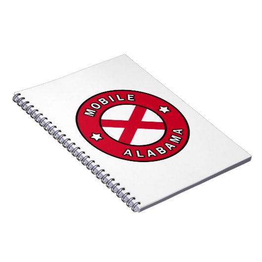 Mobile Alabama Notitieboek (Rechterzijde)