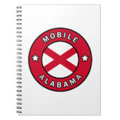 Mobile Alabama Notitieboek (Voorkant)