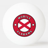 Mobile Alabama Pingpongbal (Voorkant)