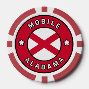 Mobile Alabama Poker Chips