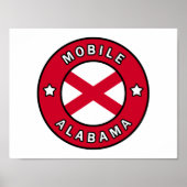 Mobile Alabama Poster (Voorkant)
