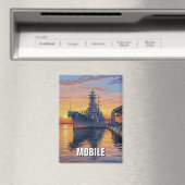 Mobile Alabama Reizen Magneet (Insitu (Vaatwasser))